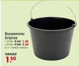 Enorm Bouwemmer Gripline aanbieding