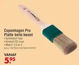 Enorm Copenhagen Pro Platte beits kwast aanbieding