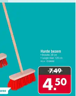 Enorm Harde bezem aanbieding