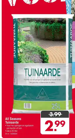 Enorm All Seasons Tuinaarde aanbieding