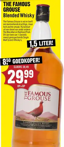 Dirck 3 The Famous Grouse aanbieding