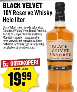 Dirck 3 Black velvet aanbieding