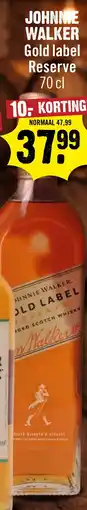 Dirck 3 Johnnie walker gold label reserve aanbieding