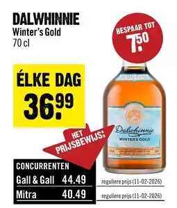 Dirck 3 Dalwhinnie aanbieding
