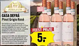 Dirck 3 Casa defrá pinot grigio rosé aanbieding