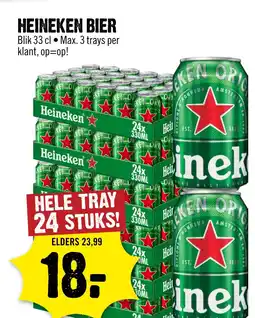 Dirck 3 Heineken bier aanbieding