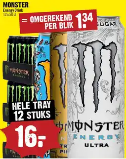 Dirck 3 Monster energy drink aanbieding