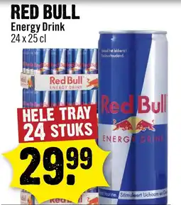 Dirck 3 Red bull energy drink aanbieding