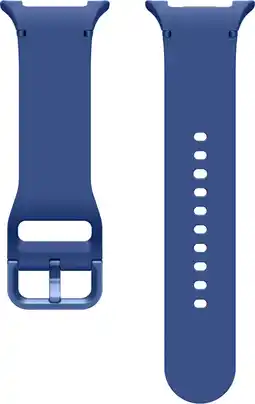 Coolblue Samsung Galaxy Watch 8 Series Siliconen Sport Bandje Blauw S/M aanbieding