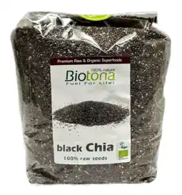 De Online Drogist Biotona Black Chia Raw Seeds aanbieding