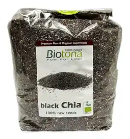 De Online Drogist Biotona Black Chia Raw Seeds aanbieding