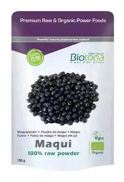 De Online Drogist Biotona Maqui Raw Powder Bio aanbieding
