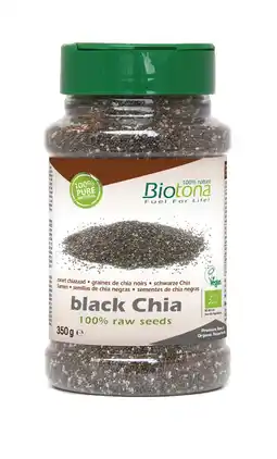 De Online Drogist Biotona Black Chia Raw Seeds aanbieding
