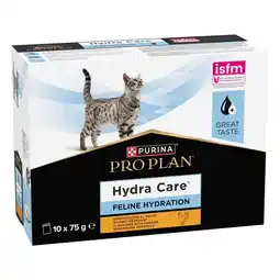 Zooplus 10x75g Kip PURINA PRO PLAN Feline Hydra Care Kattenvoer nat aanbieding