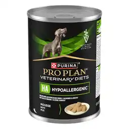 Zooplus Purina Pro Plan Veterinary Diets Canine Mousse Hypoallergenic - 400 g aanbieding