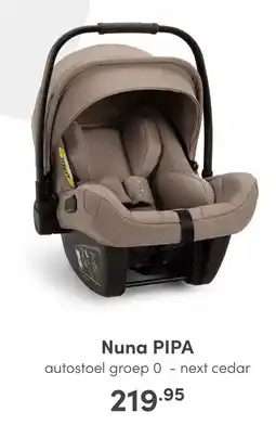 Baby & Tiener Nuna pipa aanbieding
