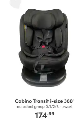 Baby & Tiener Cabino Transit i-size 360° aanbieding