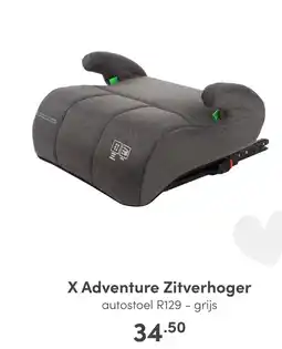 Baby & Tiener X Adventure Zitverhoger aanbieding