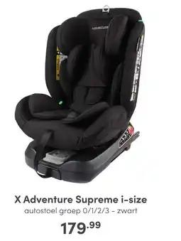 Baby & Tiener X Adventure Supreme i-size aanbieding