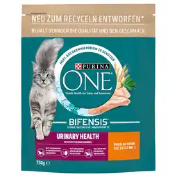 Zooplus 25% korting! Purina One kleine verpakking natvoer voor katten. - Urinary Health met Kip (2 x 750 g) aanbieding