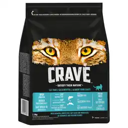 Zooplus Crave Kat Droogvoer Adult met Zalm & Witvis Kattenvoer - 2,8 kg aanbieding