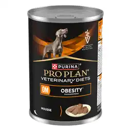 Zooplus Purina Veterinary Diets Canine Mousse OM Obesity - 400 g aanbieding