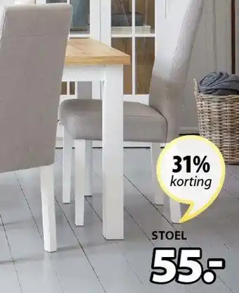 Jysk Teglmose stoelen aanbieding