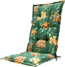 Intratuin Madison tuinkussen hoge rug Lua groen 123 x 50 x 7 cm aanbieding