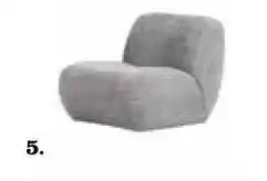 Boer Staphorst Fauteuil Nomu craquelé velvet lichtblauw aanbieding