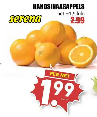 MCD Supermarkt Handsinaasappels aanbieding