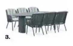 Boer Staphorst Diningset Nanda / Weave aanbieding