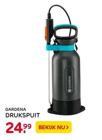 Praxis Gardena drukspuit aanbieding