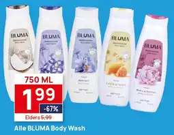 Butlon Alle BLUMA Body Wash aanbieding