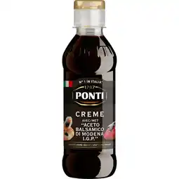 Jumbo Ponti Creme met Aceto Balsamico di Modena 250g aanbieding