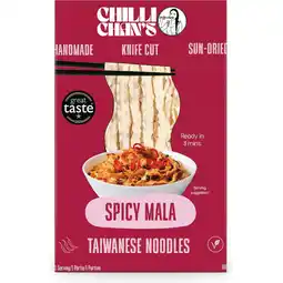 Jumbo Chilli Chan's Knife Cut Noodles Spicy Sichuan aanbieding