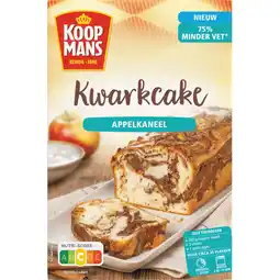 Jumbo Koopmans Kwarkcake Appelkaneel 400g aanbieding