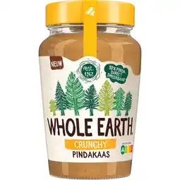 Jumbo Whole Earth Crunchy Pindakaas 340 g aanbieding