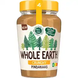 Jumbo Whole Earth Crunchy Pindakaas 340 g aanbieding
