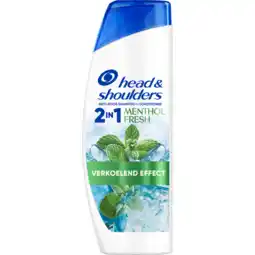 Jumbo Head & Shoulders Menthol Fresh 2in1 Shampoo en Conditioner 250ml aanbieding