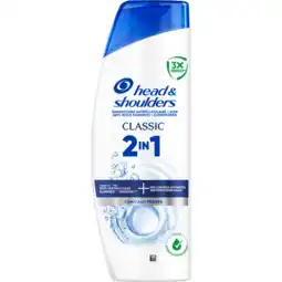 Jumbo Head & Shoulders Classic 2in1 Shampoo en Conditioner 250ml aanbieding