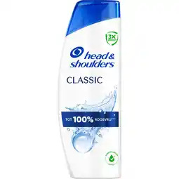 Jumbo Head & Shoulders Classic Shampoo 625ml. Tegen roos, talg, jeuk aanbieding