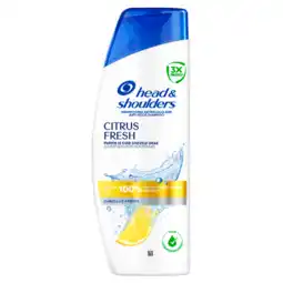 Jumbo Head & Shoulders Citrus Fresh Shampoo 625ml. Tegen roos, talg, jeuk aanbieding