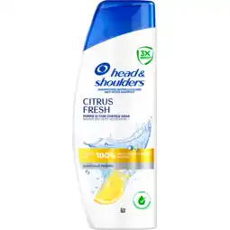 Jumbo Head & Shoulders Citrus Fresh Shampoo 625ml. Tegen roos, talg, jeuk aanbieding