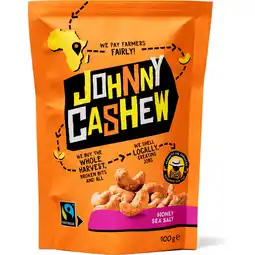 Jumbo Johnny Cashew Honey Sea Salt 100g aanbieding