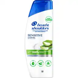 Jumbo Head & Shoulders Sensitive Shampoo 250 ml. Met Aloe Vera aanbieding