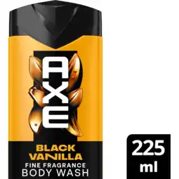 Jumbo Axe Showergel Black Vanilla 225 ML aanbieding