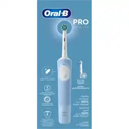 Jumbo Oral-B Vitality Elektrische Tandenborstel Pro Blue 1 Stuk aanbieding
