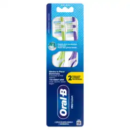 Jumbo ORAL-B PRO-CLEAN handtandenborstel, 2 aanbieding