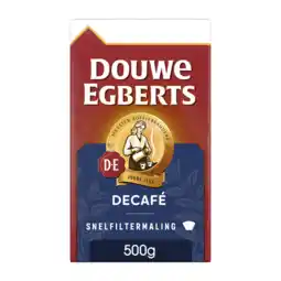 Jumbo Douwe Egberts Décafé Filterkoffie 500 g aanbieding