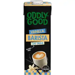 Jumbo Oddlygood Barista Vanille Haver Drink 1L aanbieding